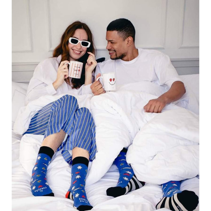 Taza "Me has robado el coração"