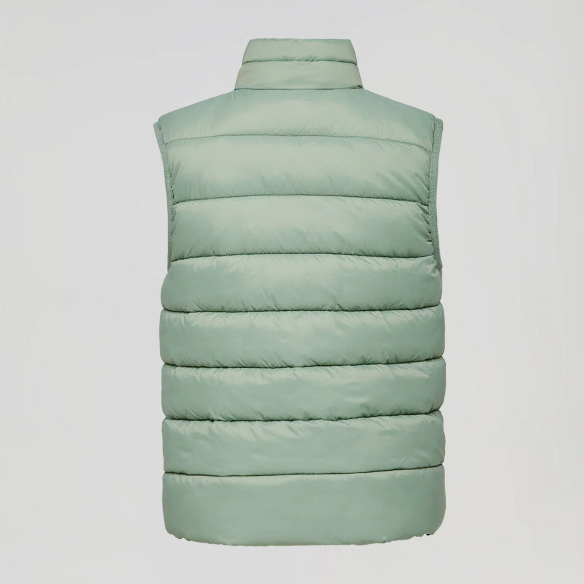 Gilet Charlie ultralight da bambino verde giada con particolari Polo Club