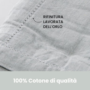 Intrecci – Set 6 tovaglioli in puro cotone 40x40 cm