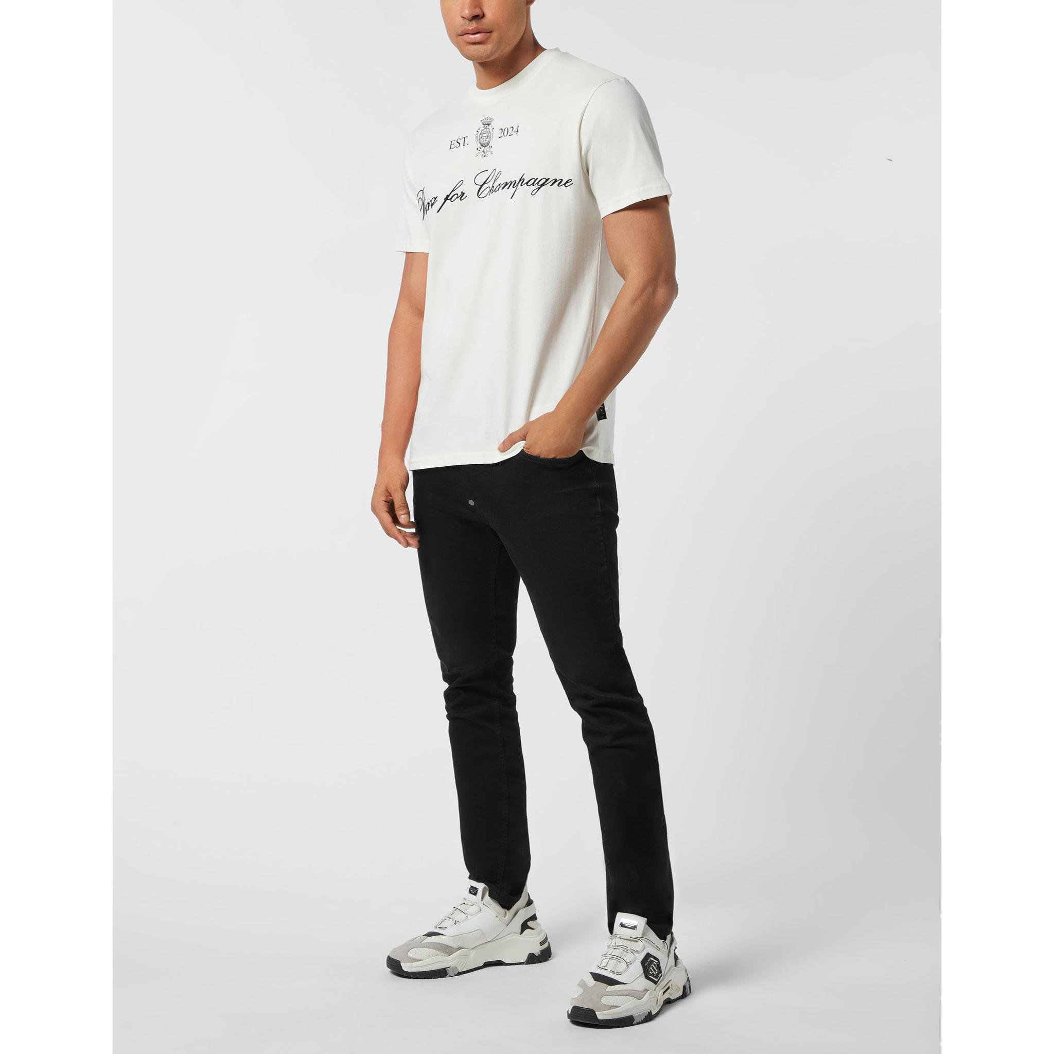 PHILIPP PLEIN Camiseta Cuello Redondo Ss