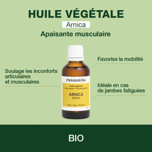 Pranarom - Huile Végétale d'Arnica - 50 ml