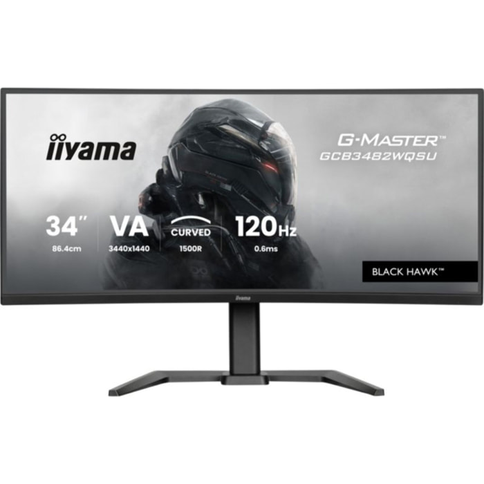 Ecran PC Gamer IIYAMA G-Master GCB3482WQ 34'' WQHD 120Hz VA 0,6 ms HDR