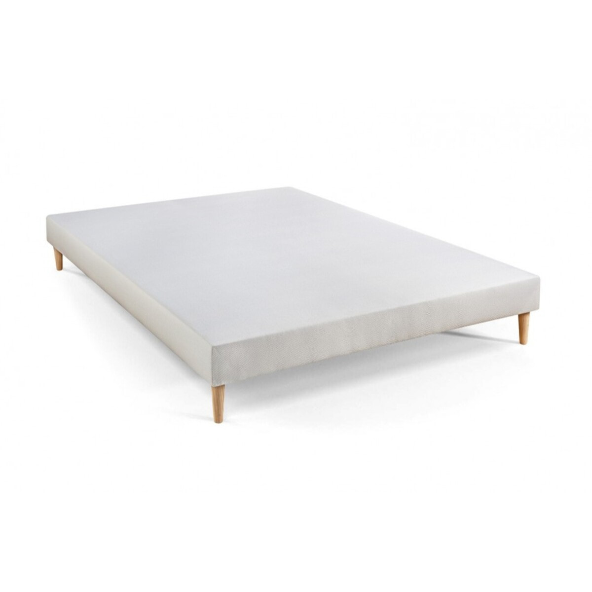 Pack matelas LE PAISIBLE - Mémoire de forme BioVisco - Ep. 24 + sommier Blanc