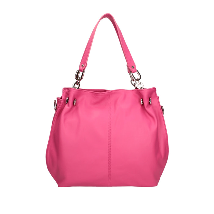 Borsa a mano da donna Made in Italy - Modello Ereba - 100% pelle - 38.0 x 30.0 x 12.0 cm