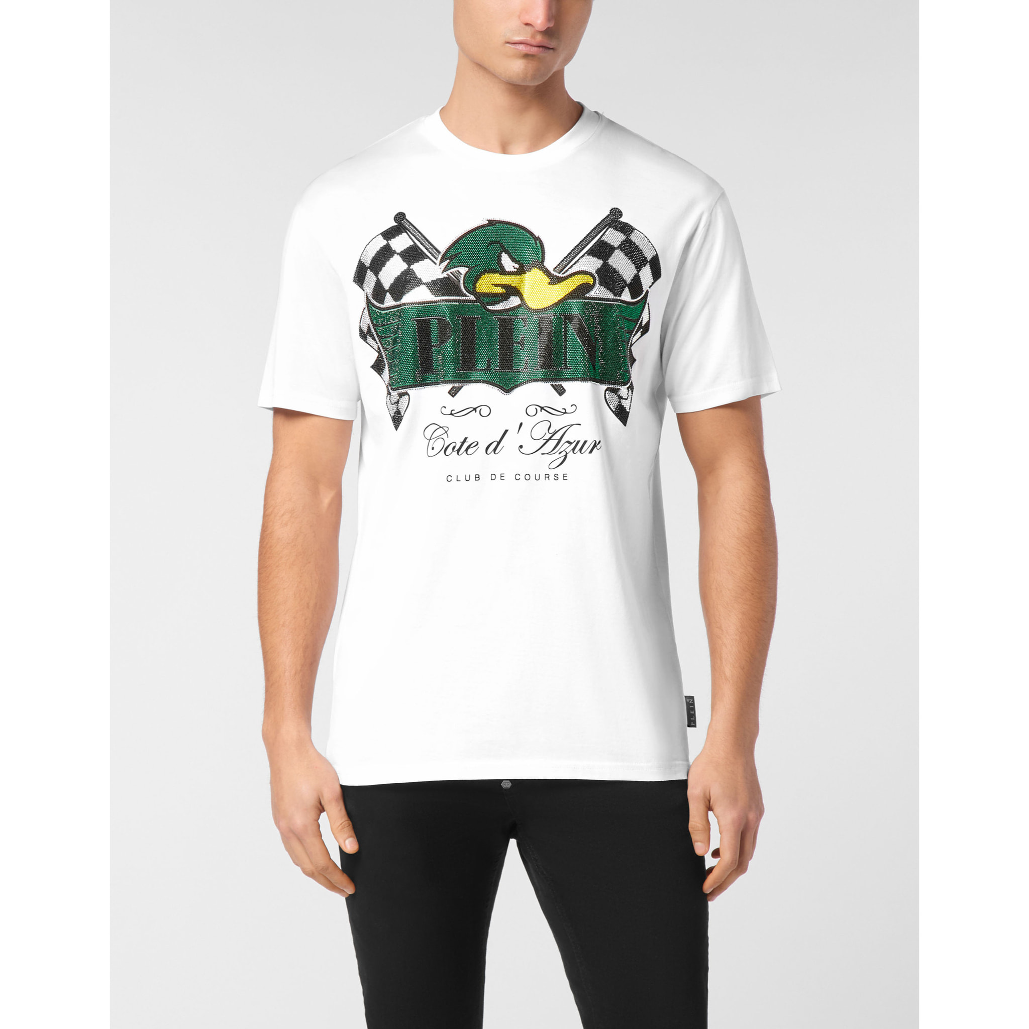 PHILIPP PLEIN T-Shirt Round Neck DUCK