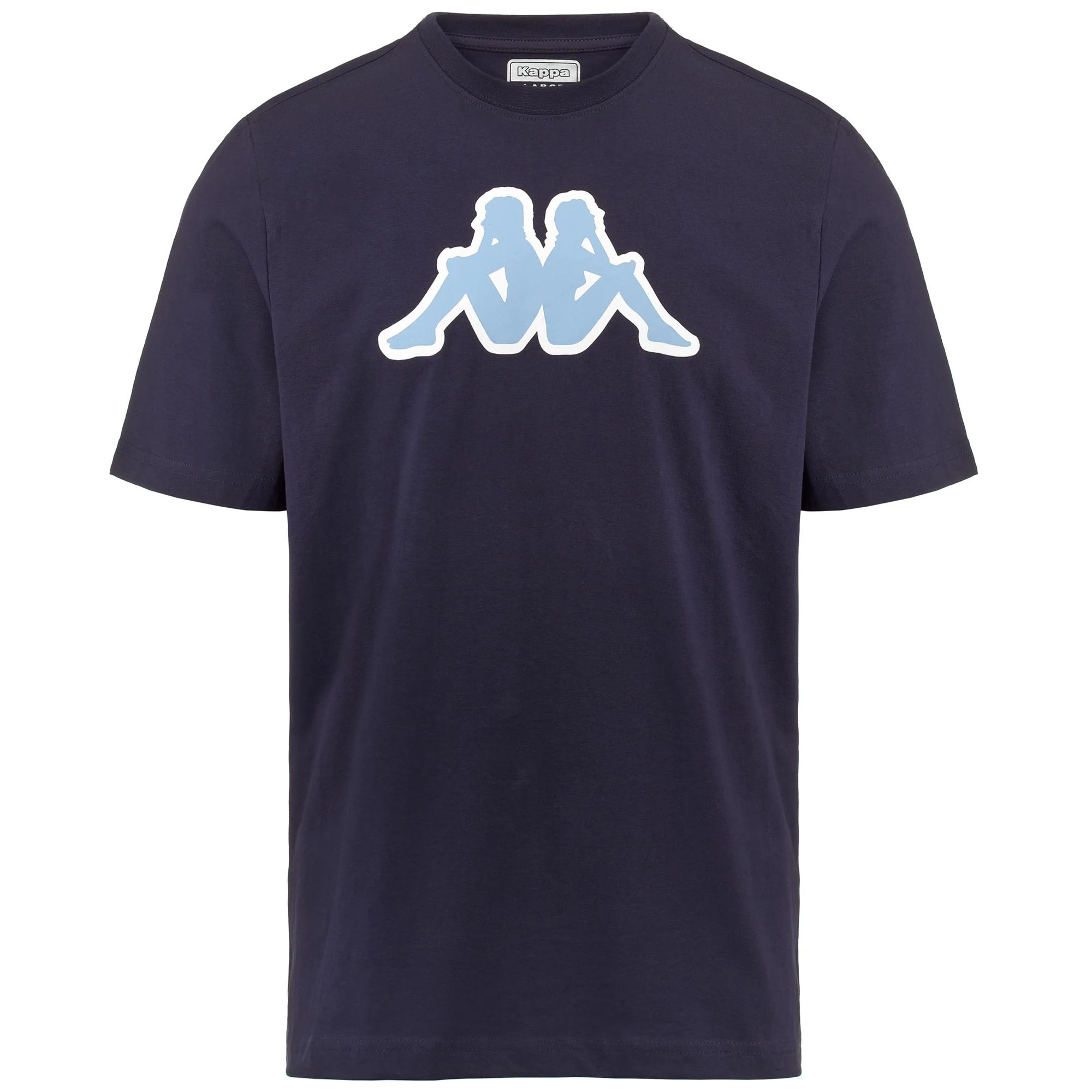 Kappa - T-Shirts & Top Uomo Blu - Logo Zobi