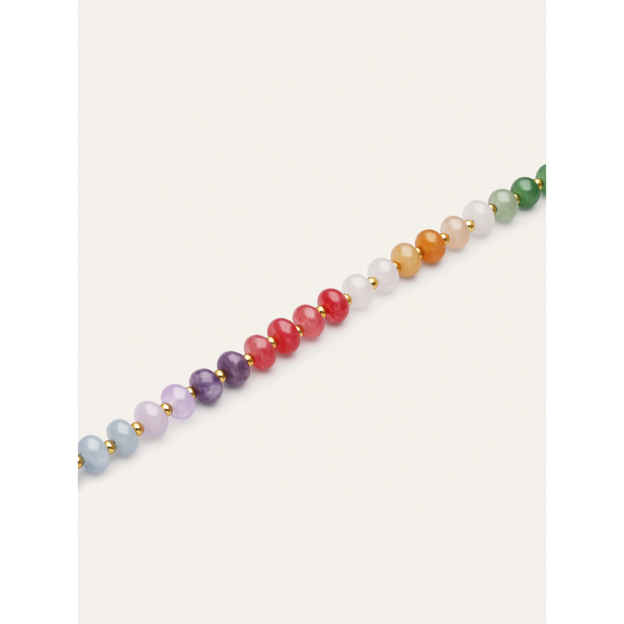 Bracciale Gummy Stones Acciao Placcato Oro