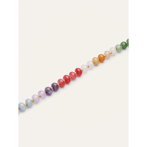 Bracciale Gummy Stones Acciao Placcato Oro