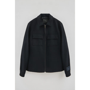 Giubbotto Humbolt blu marino con logo Polo Club