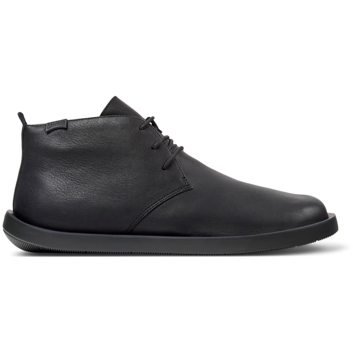 Sneaker-Bootie - CAMPER Wagon - Negro - Cuero liso