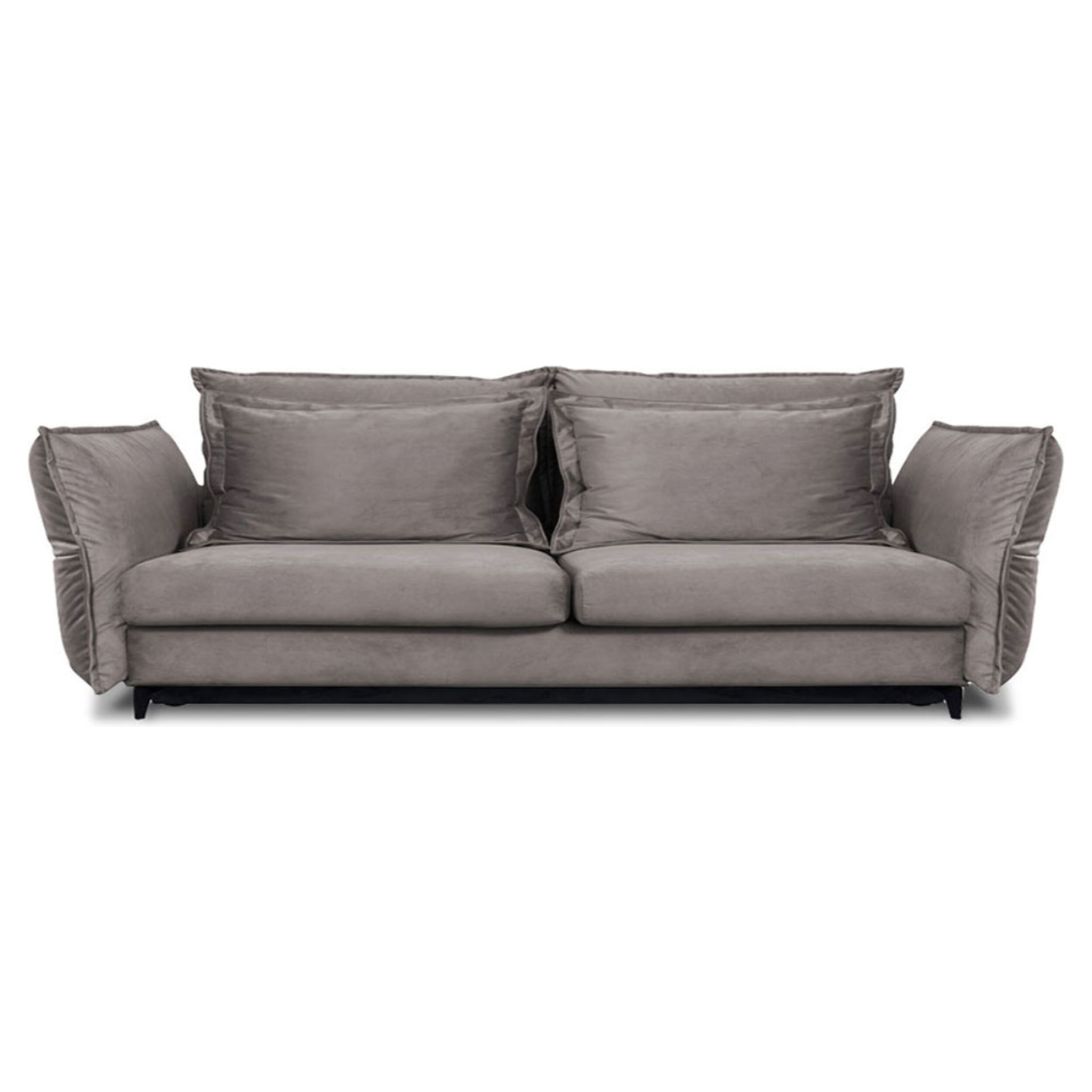 Canapé Velours droit Verduro - 4 Places