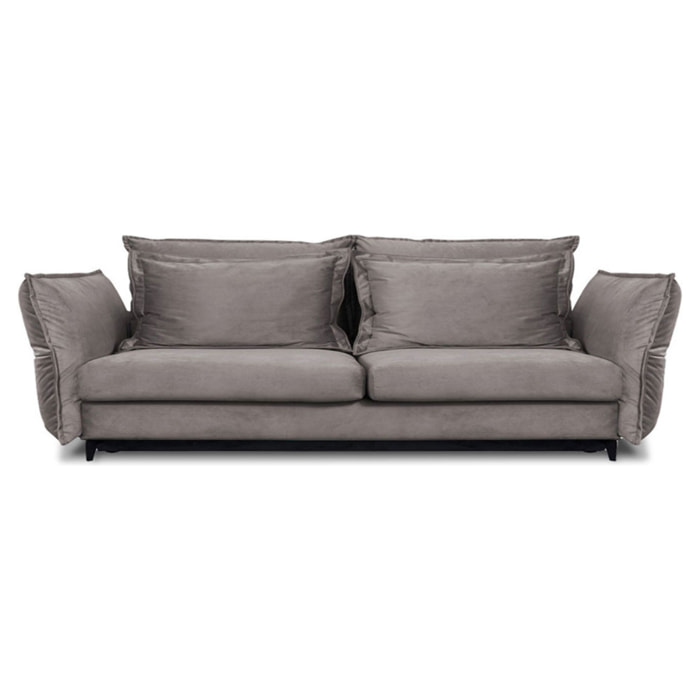 Canapé Velours droit Verduro - 4 Places