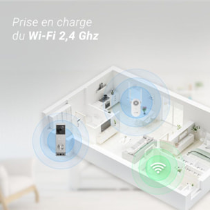 Carillon EZVIZ CH1- 72db + repeteur wifi