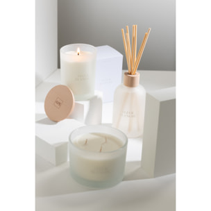 J-Line bougie parfumée Accords Essentiels - Fleur Blanche - blanc - 28H