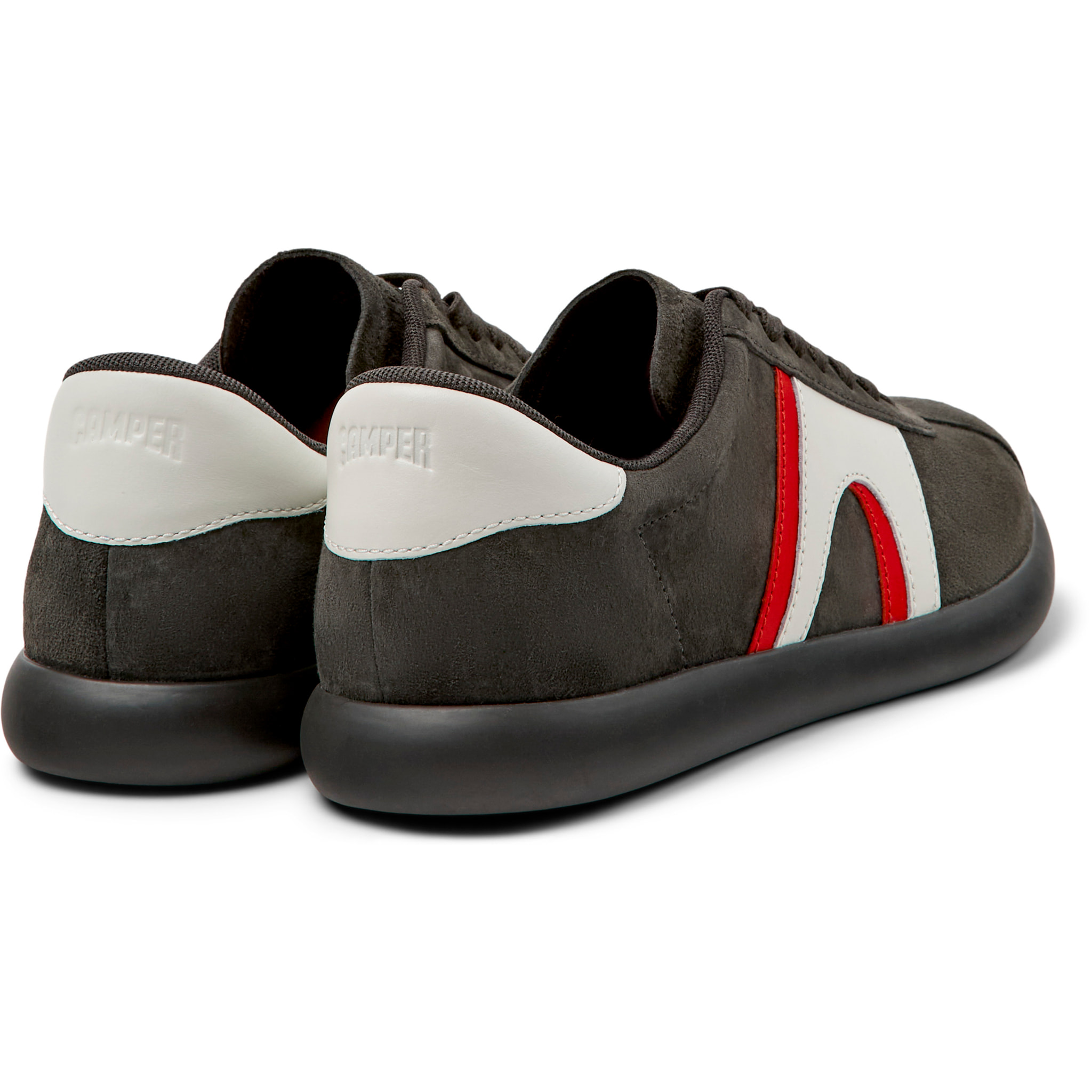Sneakers - CAMPER Pelotas Soller - Grigio - Pelle nabuk