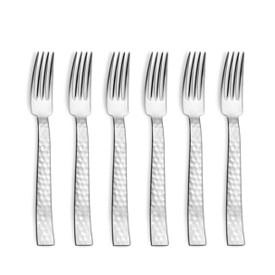 Ato Martelé  - Set 6 fourchettes de table