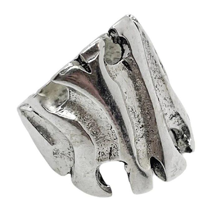 Anillo Root plata chapado