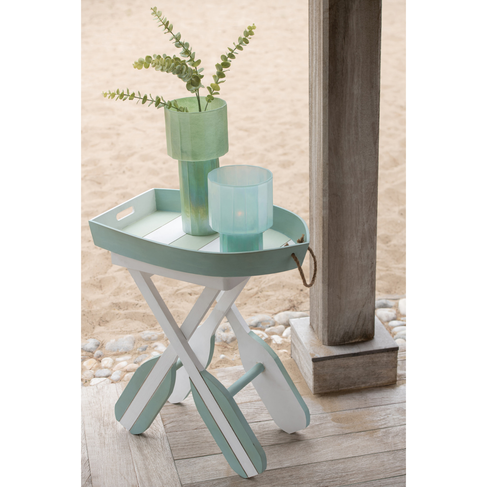 J-Line Vase Ann - verre - vert