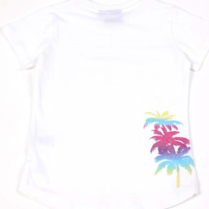 Camiseta Leone Bright de algodón de manga corta para niña