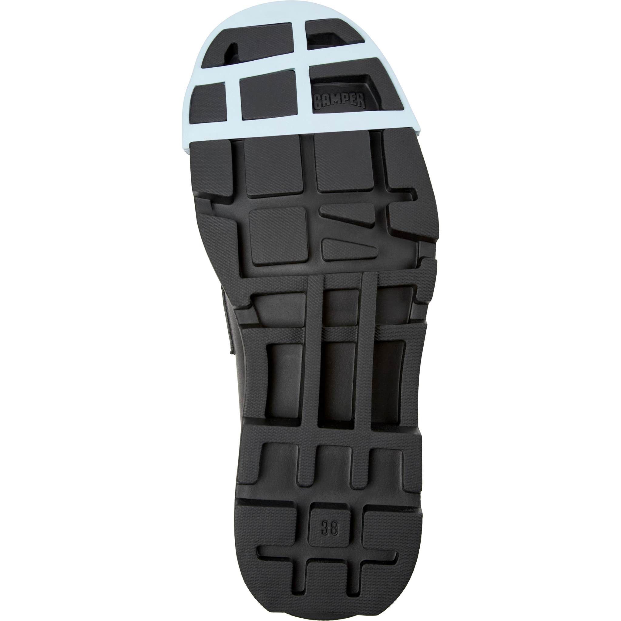 Zapatos de cordones - CAMPER Junction - Negro - Cuero liso