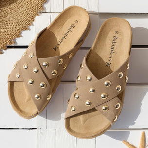 Sandalia BABUNKERS MARRON
