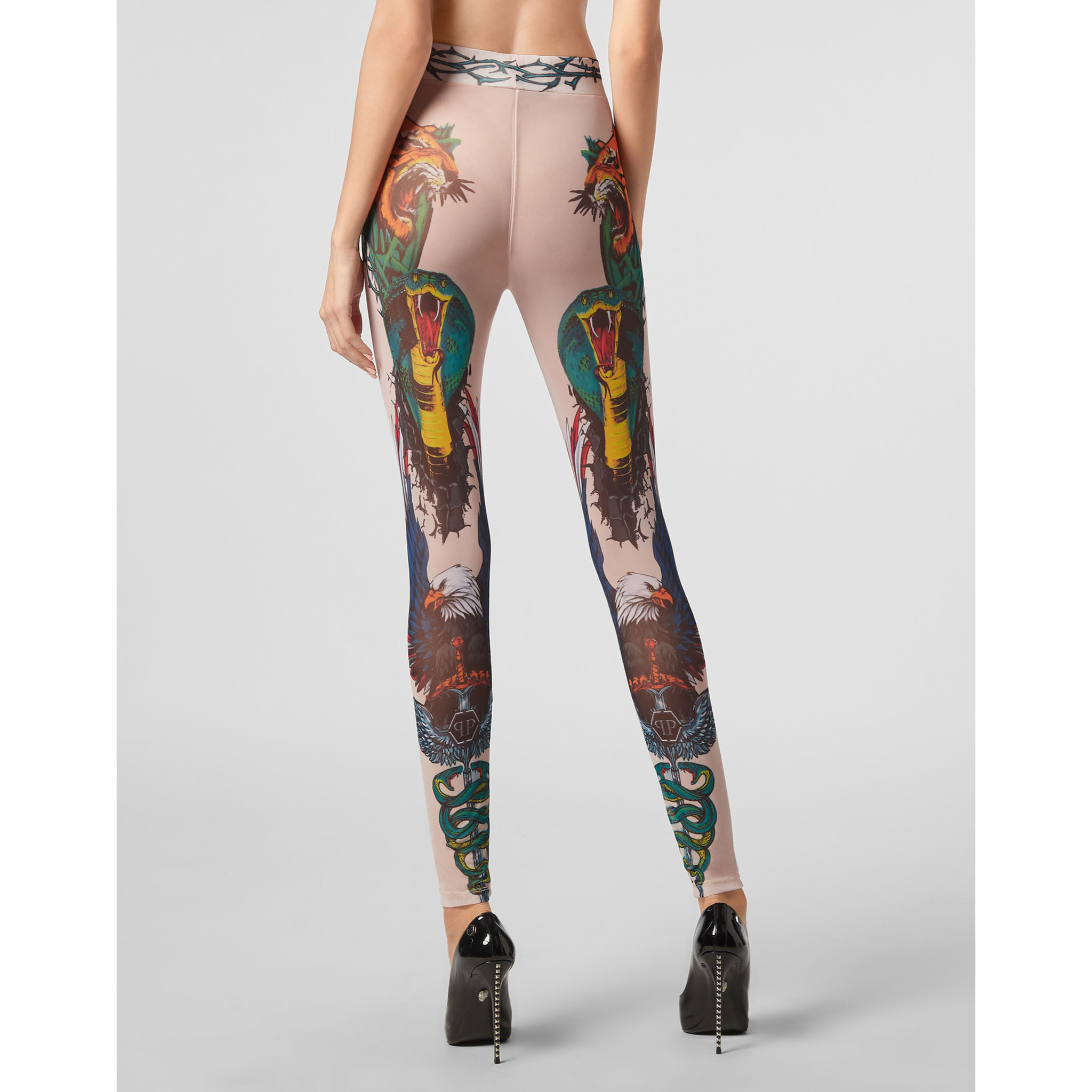PHILIPP PLEIN Leggings TATTOO