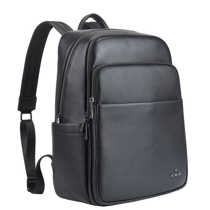 Zaino  unisex In Vera pelle Made in Italy 42x30x15 cm