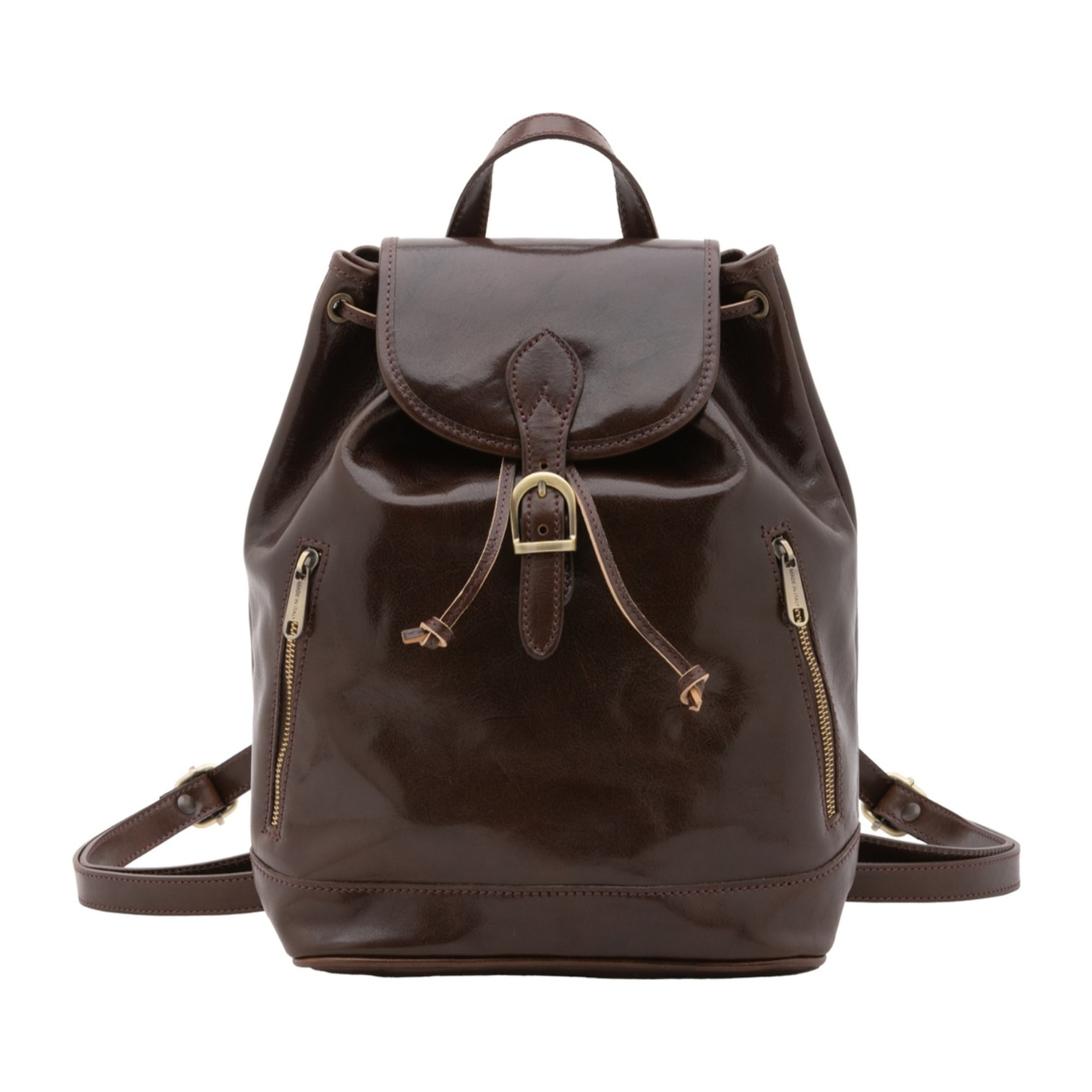 Borsa a spalla da donna - Modello False - 100% pelle artigianale - 25.0 x 32.0 x 14.0 cm