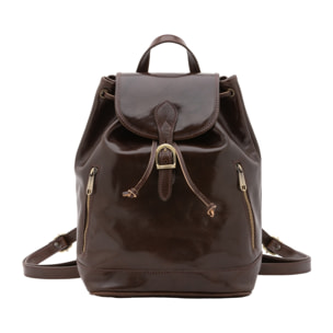 Borsa a spalla da donna - Modello False - 100% pelle artigianale - 25.0 x 32.0 x 14.0 cm