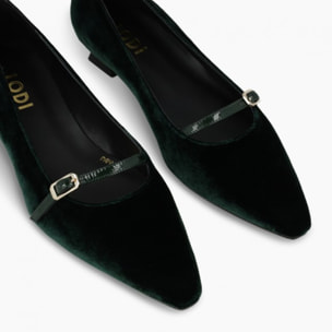 ZAPATOS DE SALÓN VERDES BED5554-TE