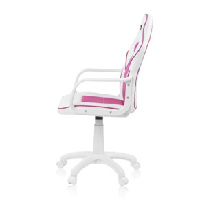 Silla gaming DRW Blanco - Rosa DRW