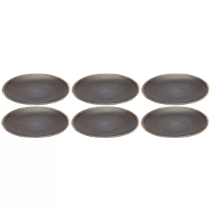 Assiettes Valerio 22cm set de 6 Kare Design
