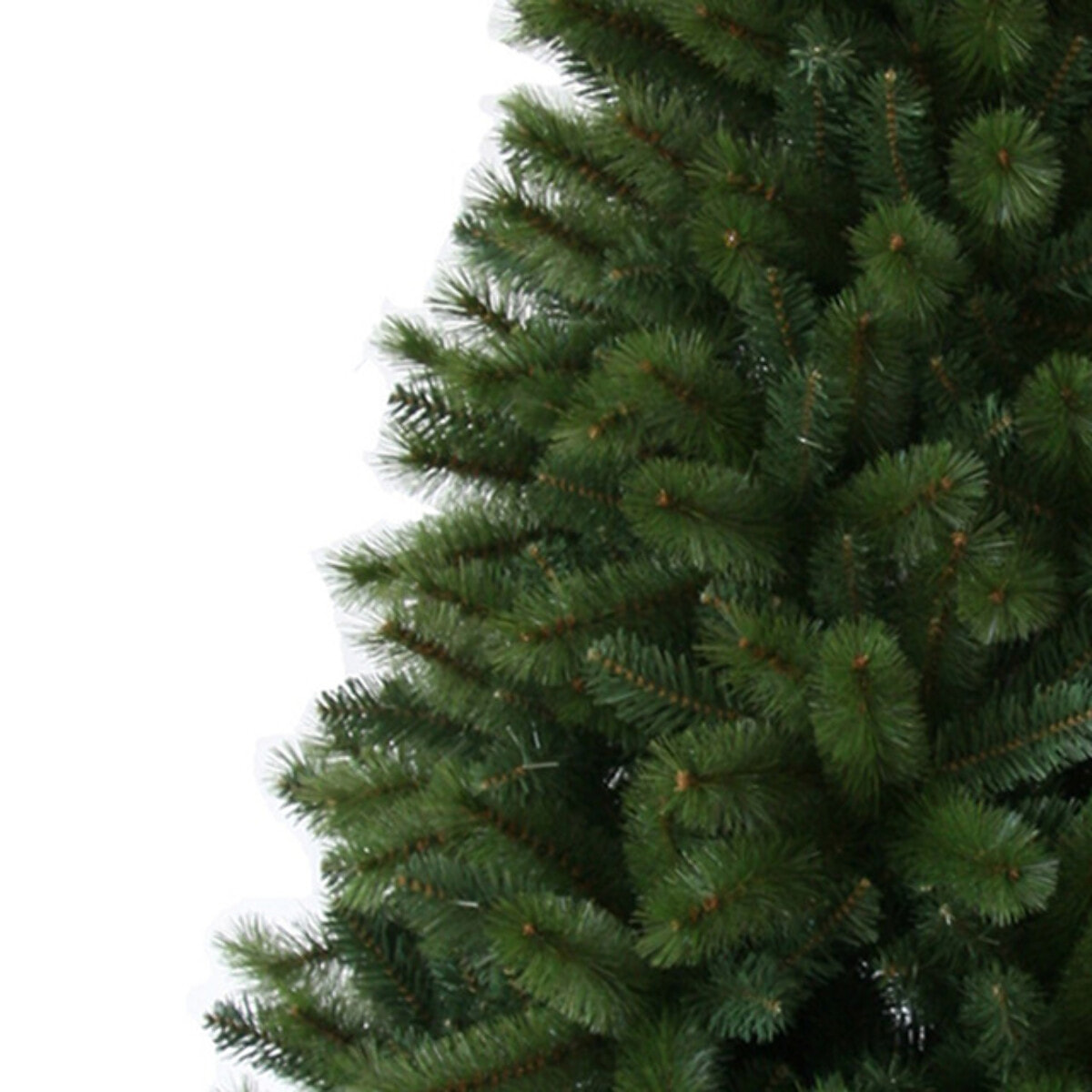 Albero di Natale artificiale in PVC e acciaio - VERDE