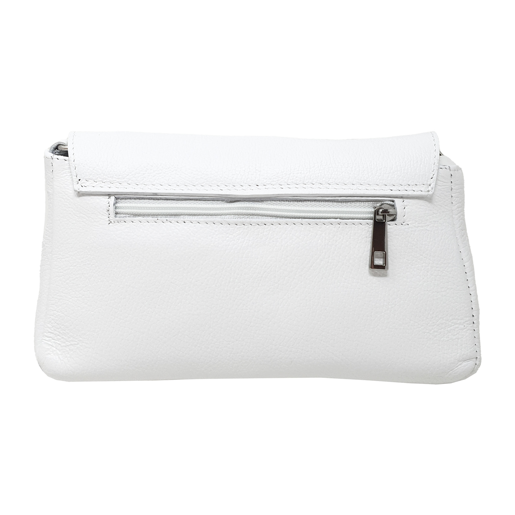 Chicca Borse Tracollina Donna in Pelle Bianco