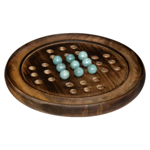 Jeu de solitaire Sayon D.22cm manguier