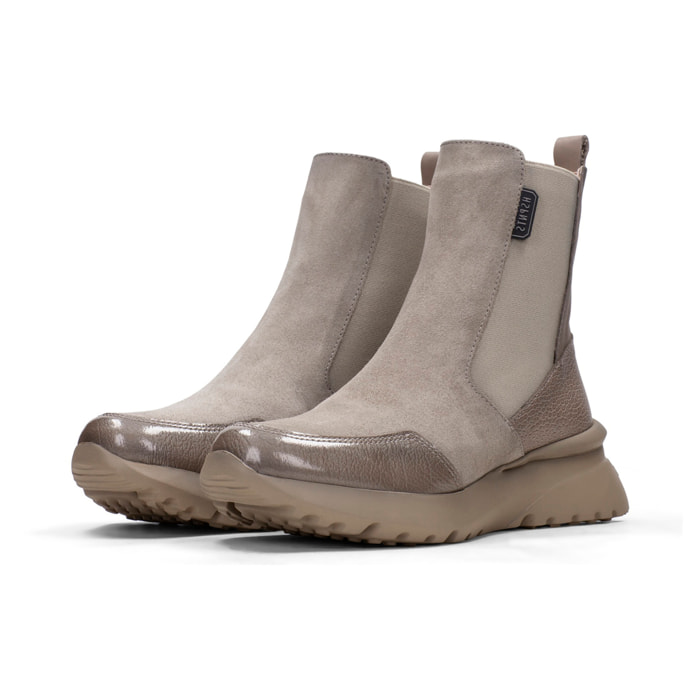 Botin sport Polinesia Taupe 5 cm