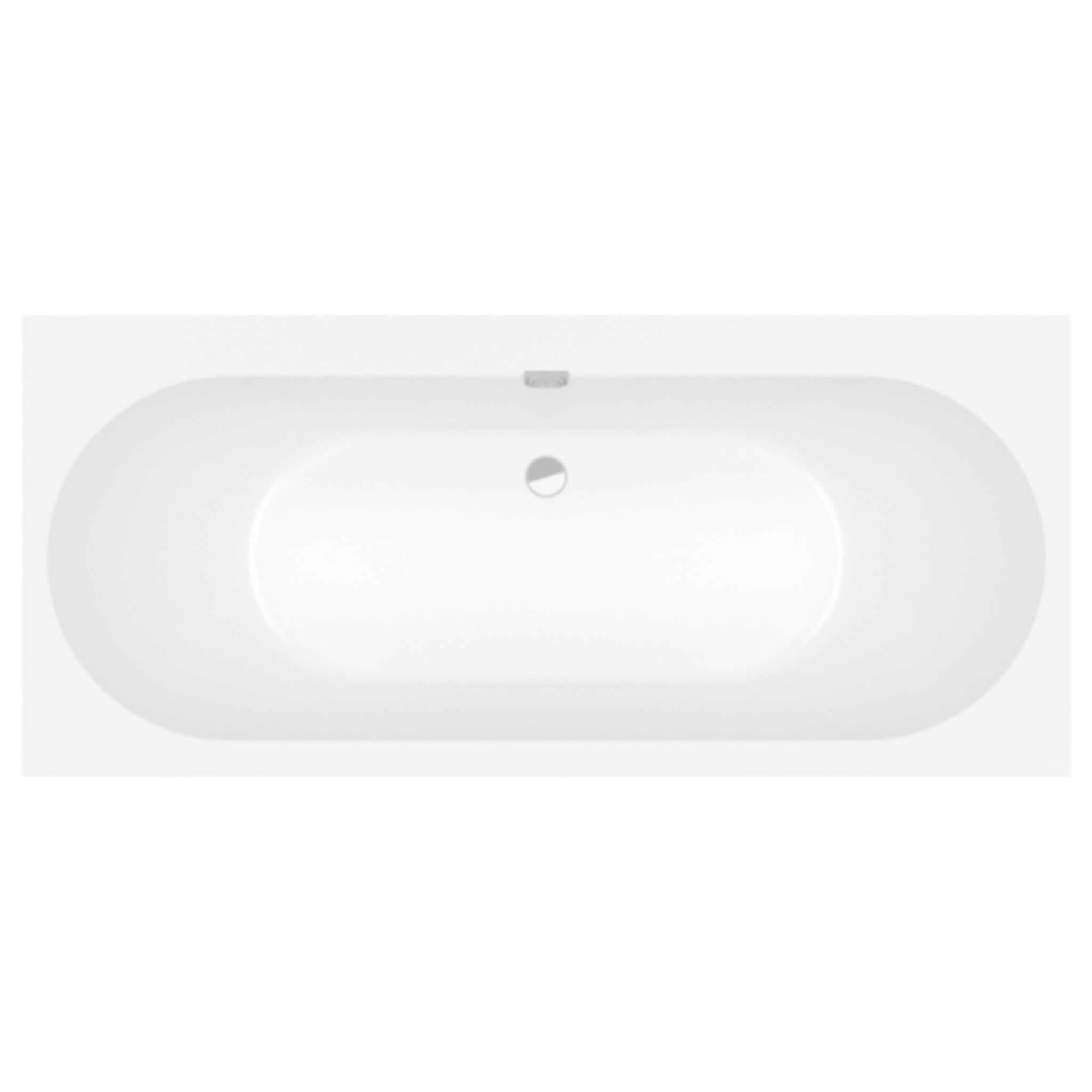 Baignoire droite 170 x 75 VILLEROY & BOCH Oberon 2.0 blanc mat