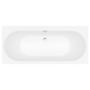 Baignoire droite 170 x 75 VILLEROY & BOCH Oberon 2.0 blanc mat