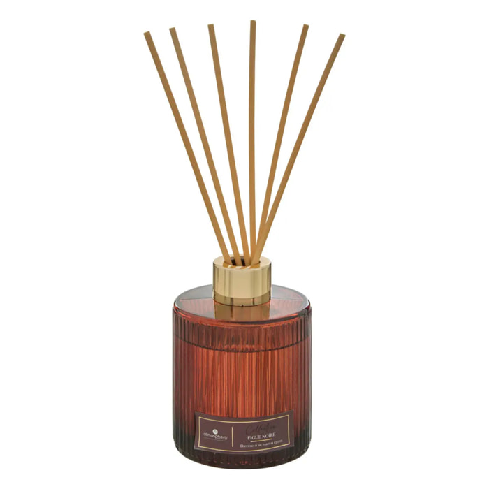 Diffuseur de parfum Albie 150ml verre figue noire