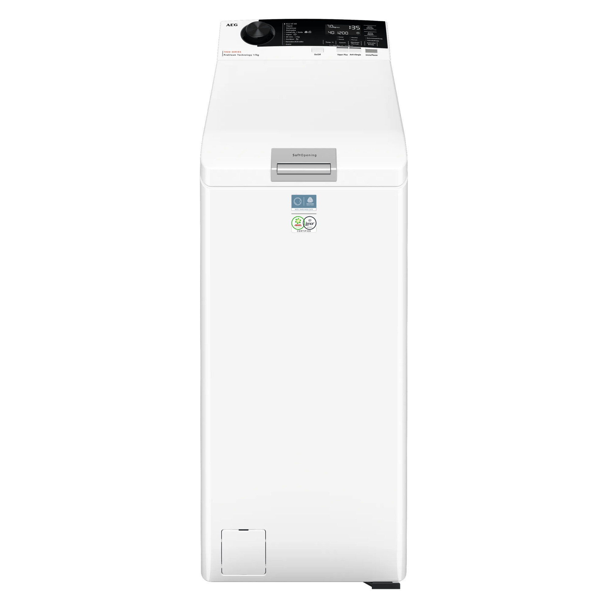 AEG Lavadora de carga superior Serie 7000 ProSteam® de 7.0 kg LTA7E7231E