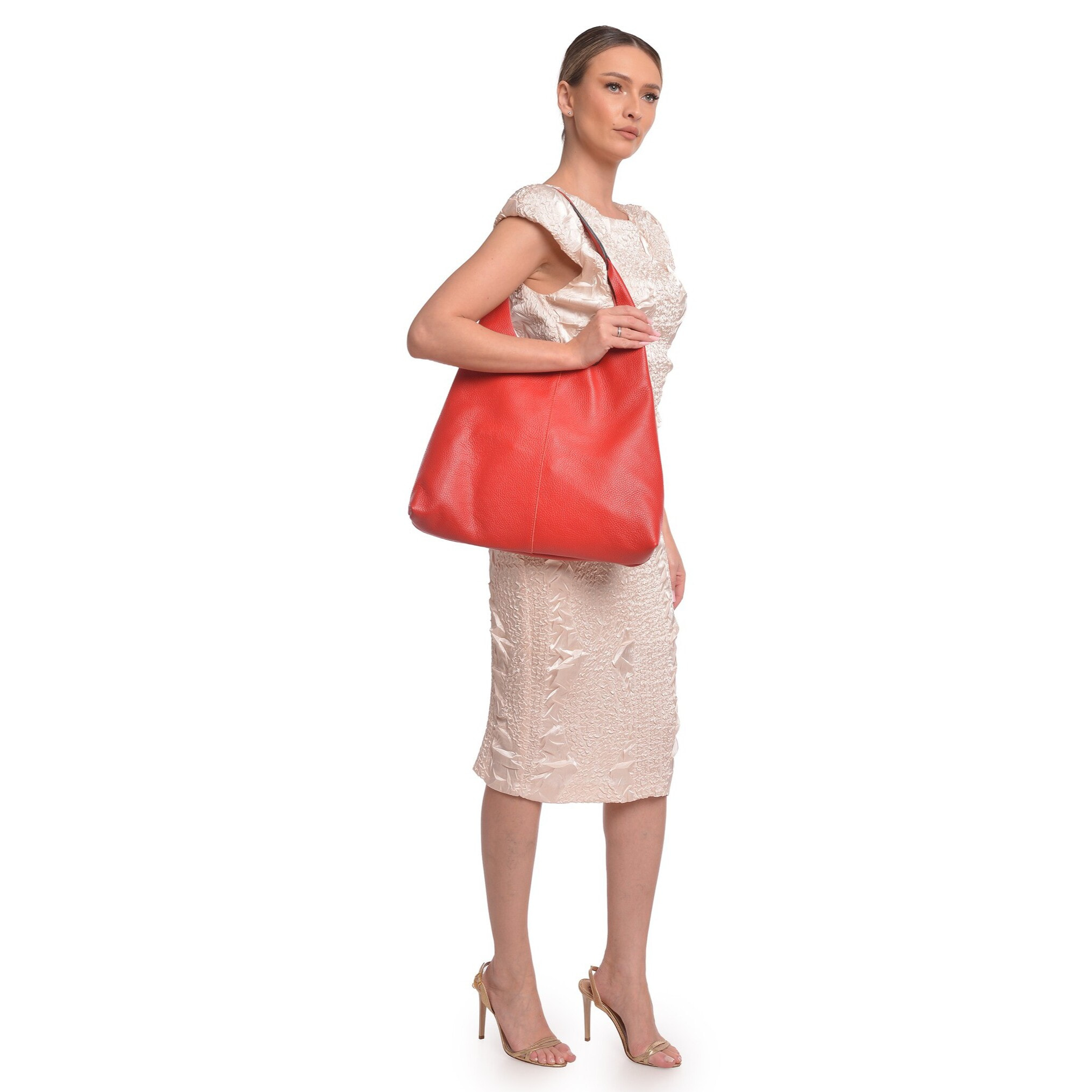 Shopper Anna Luchini Rosso