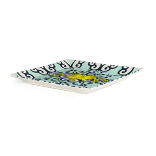 Set de 6 assiettes plates Excelsa – Amalfi, Céramique Multicolore