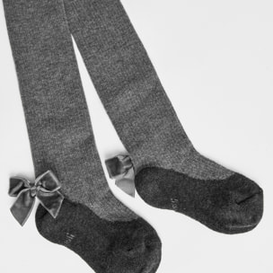 Leotardo canalé de bebé niña -BCI