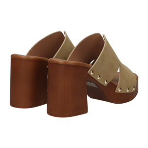 Sandali Donna Tata Italia Cachi