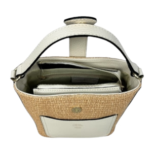 Bolso de mano Cheval Firenze Ragusa Beige