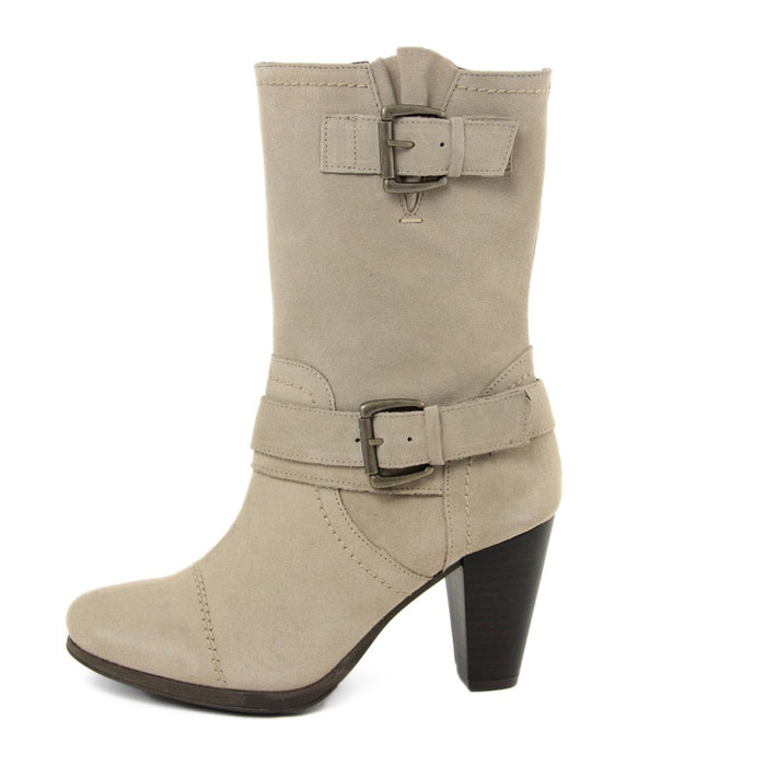 EYE TRONCHETTO CON FIBBIE BEIGE