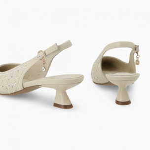 ZAPATOS DE SALÓN BEIGE A-VINA