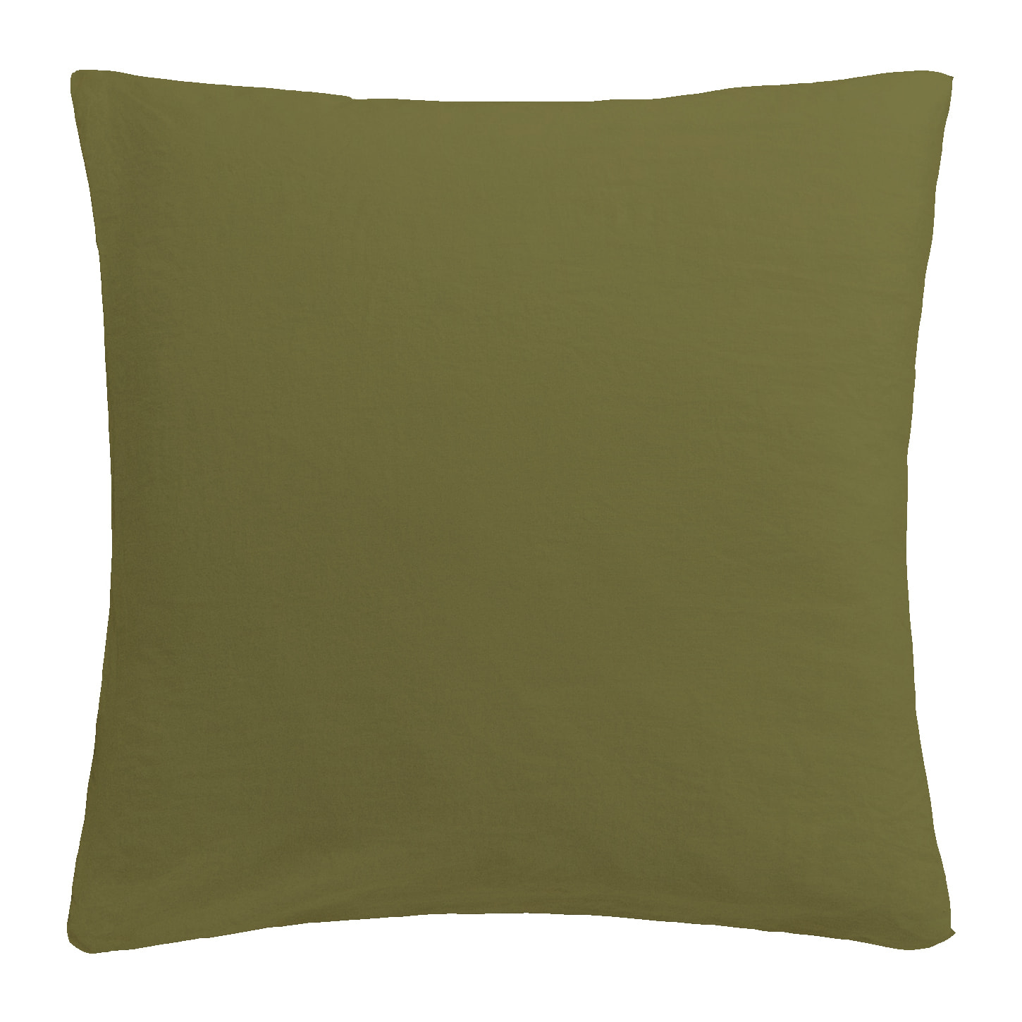 Housse de coussin décorative Vert Oliva