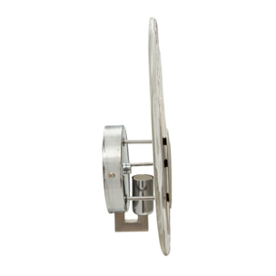 LAMPADA DA MURO OCEAN SILVER CM 21X8X31