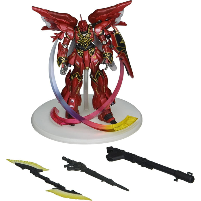 Gundam MSN-06s Figura Sinanju Fw Fusion Works 13cm Bandai